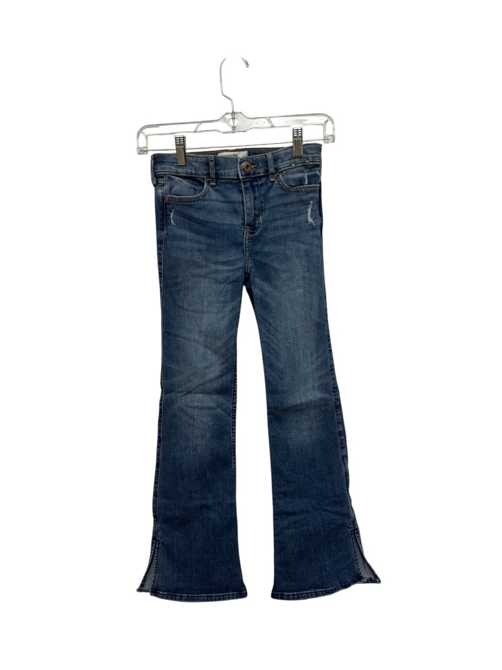 abercrombie kids Dark Blue Flare Jeans with Side Slit